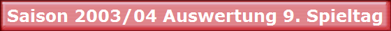 Saison 2003/04 Auswertung 9. Spieltag